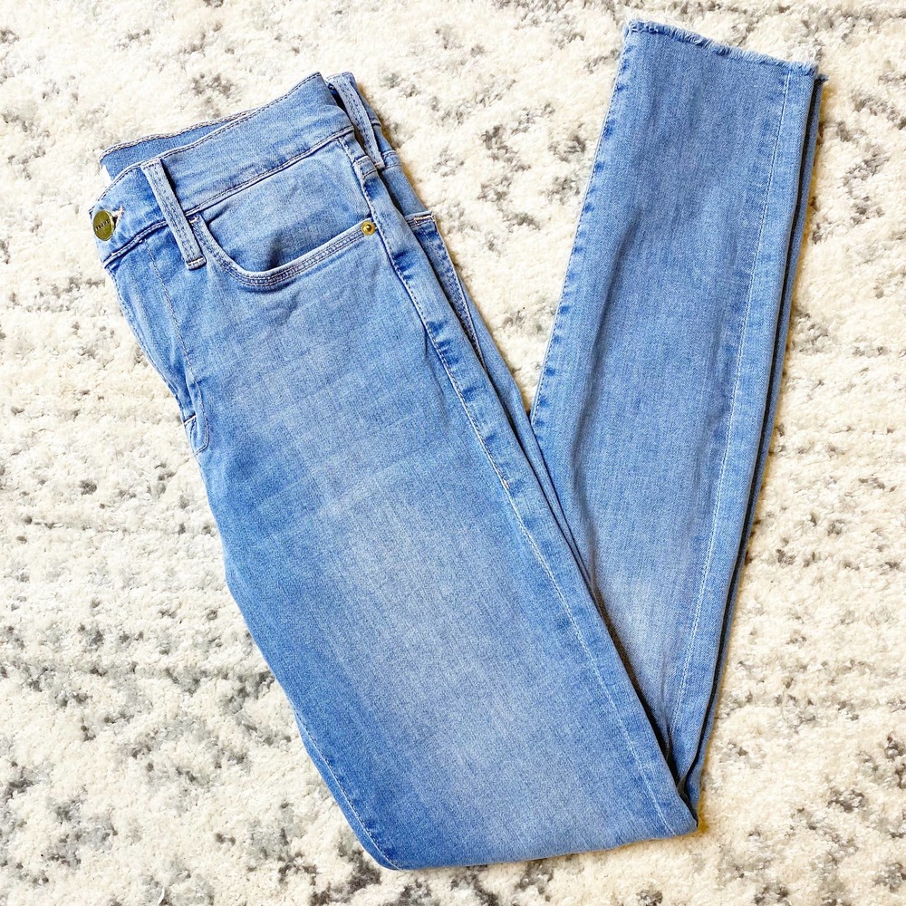 Frame Denim Women's Skinny Jeans in Light Blue